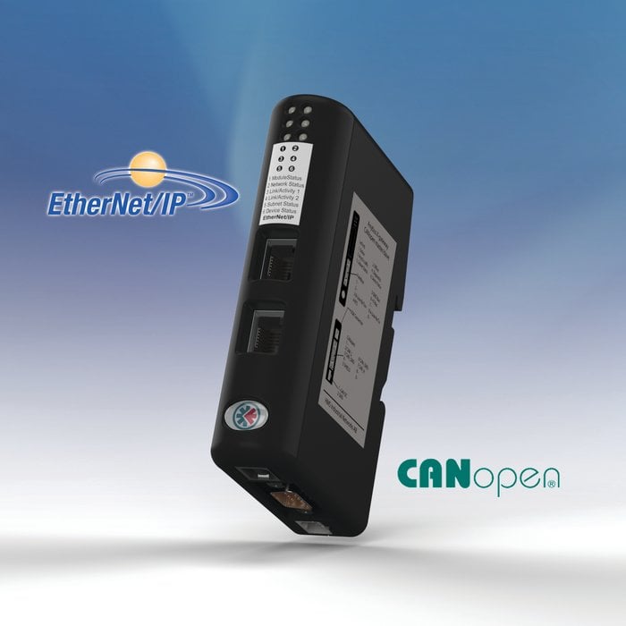 Bridging EtherNet/IP and CANopen networks with the new Anybus® X-gateway™ CANopen